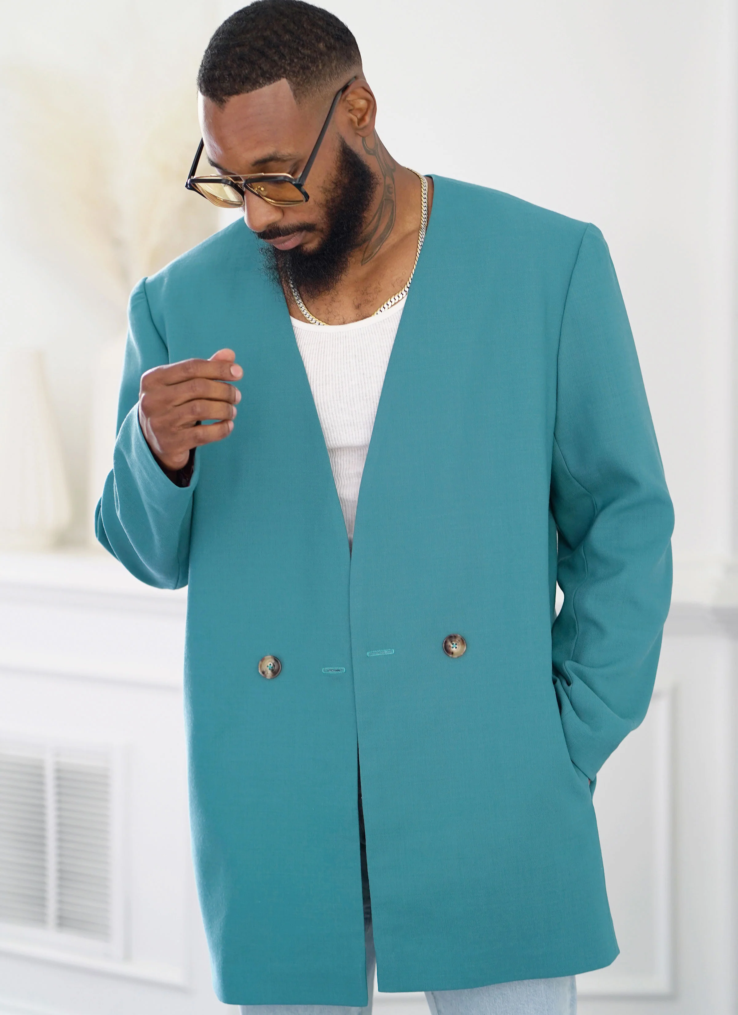 Simplicity Unisex Blazer S3071 - Image 6