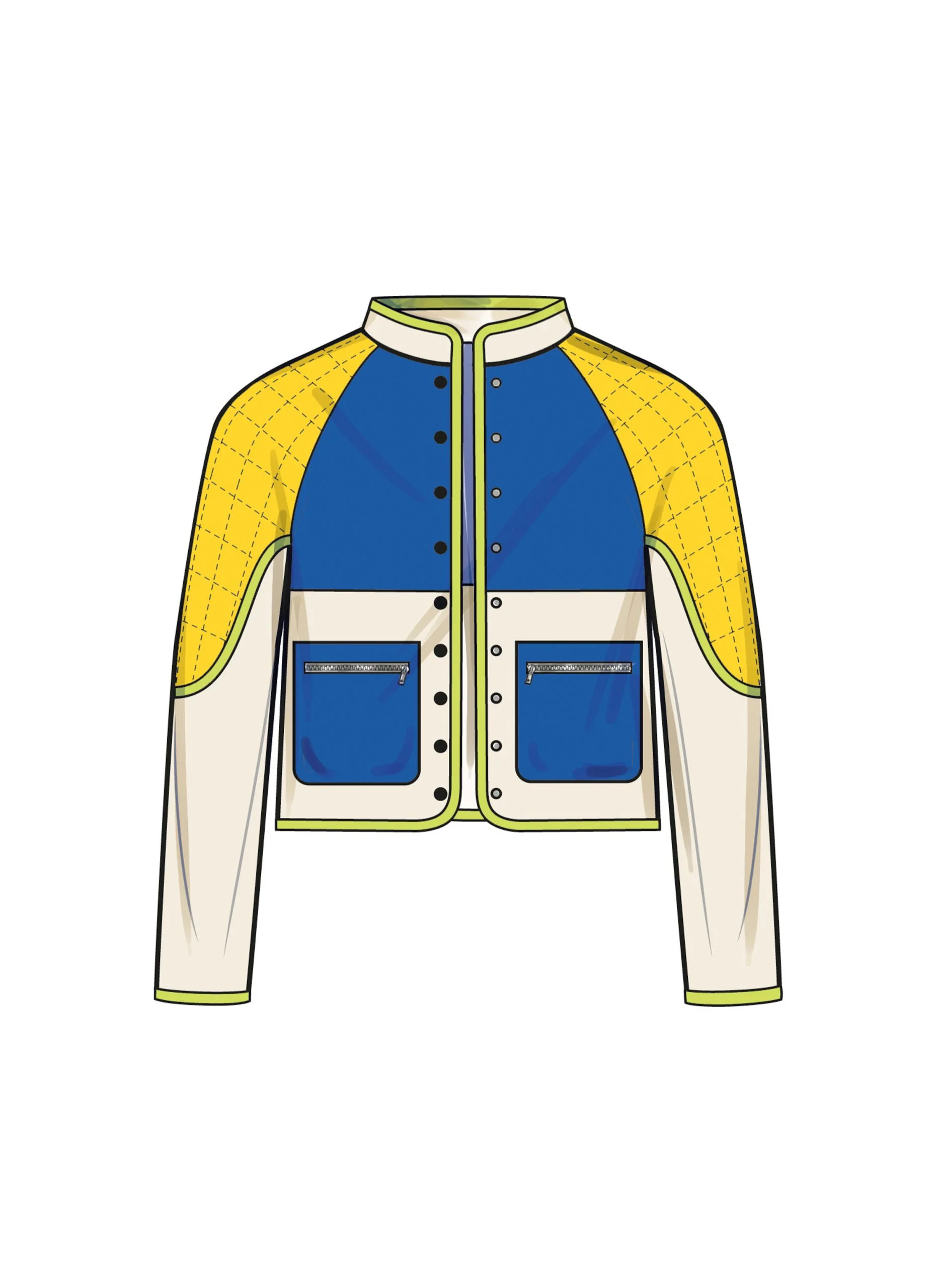 Simplicity Unisex Jacket S9896 - Image 7