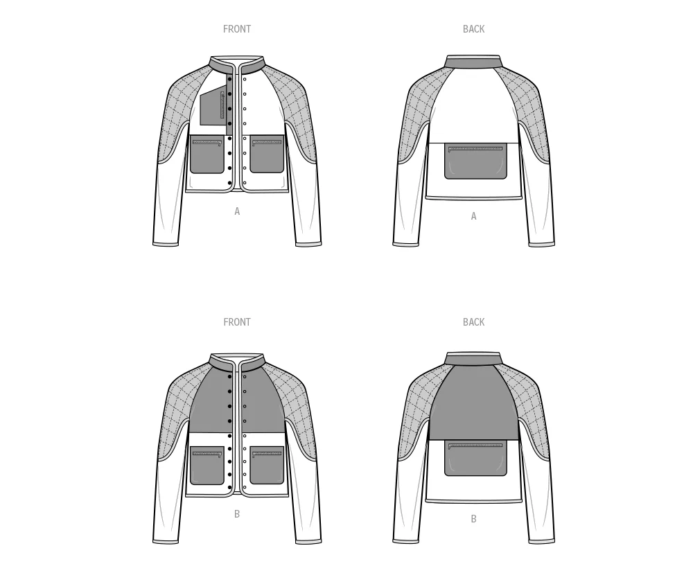 Simplicity Unisex Jacket S9896 - Image 8