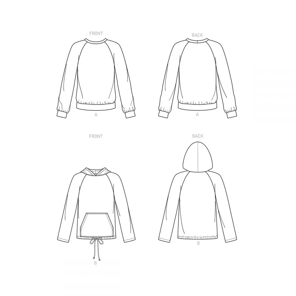 Simplicity Unisex Pullover Shirts S9240 - Image 7