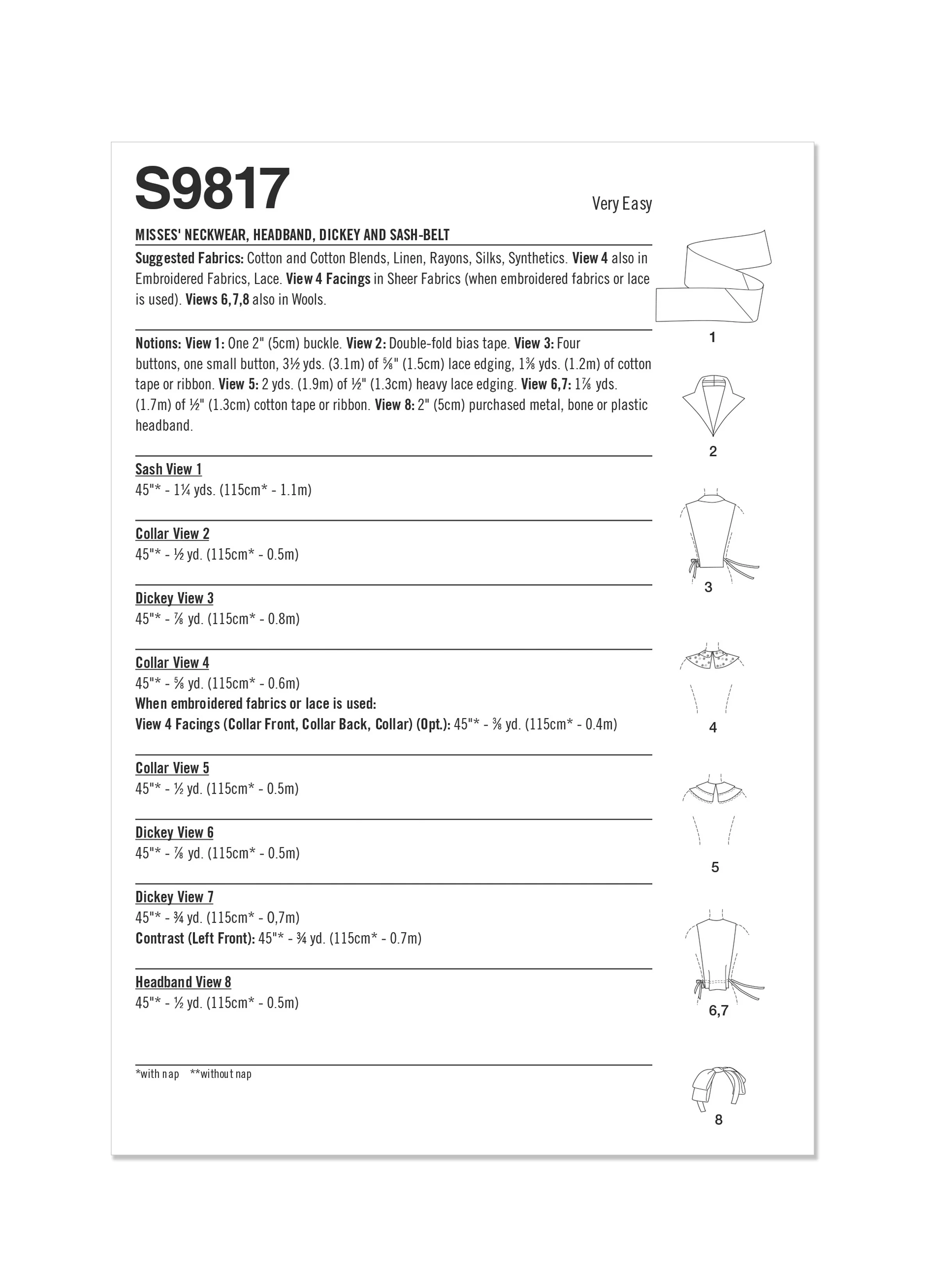 Simplicity Vintage Accessories S9817 - Image 13