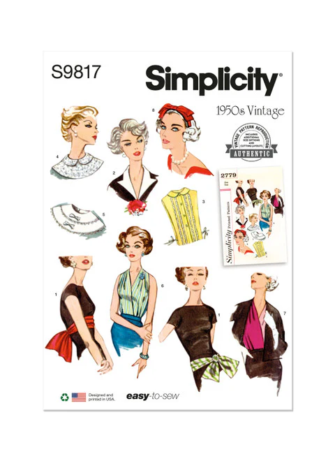 Simplicity Vintage Accessories S9817 - Image 2