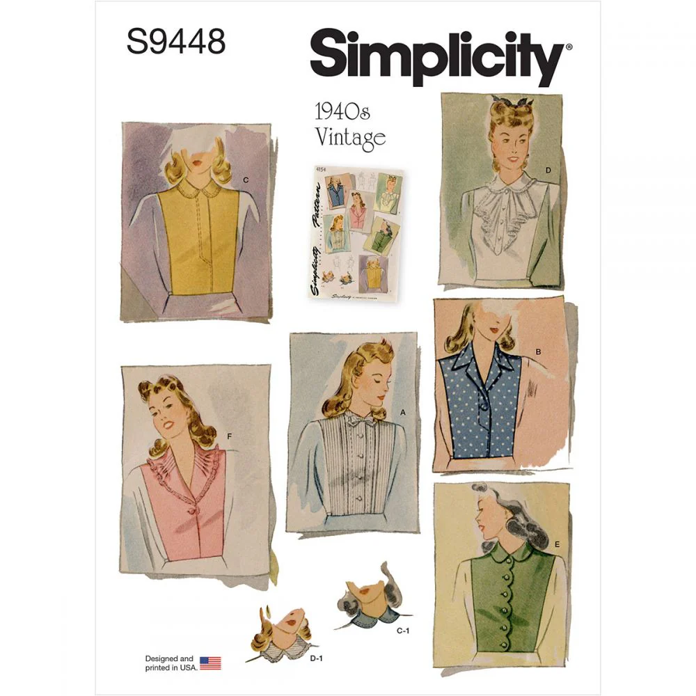 Simplicity Vintage Dickey Set S9448 - Image 2