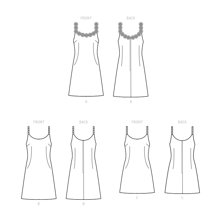 Simplicity Vintage Dresses S9594 - Image 6