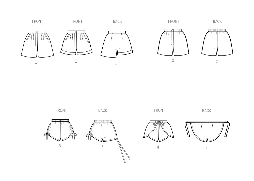 Simplicity Vintage Shorts S9977 - Image 6