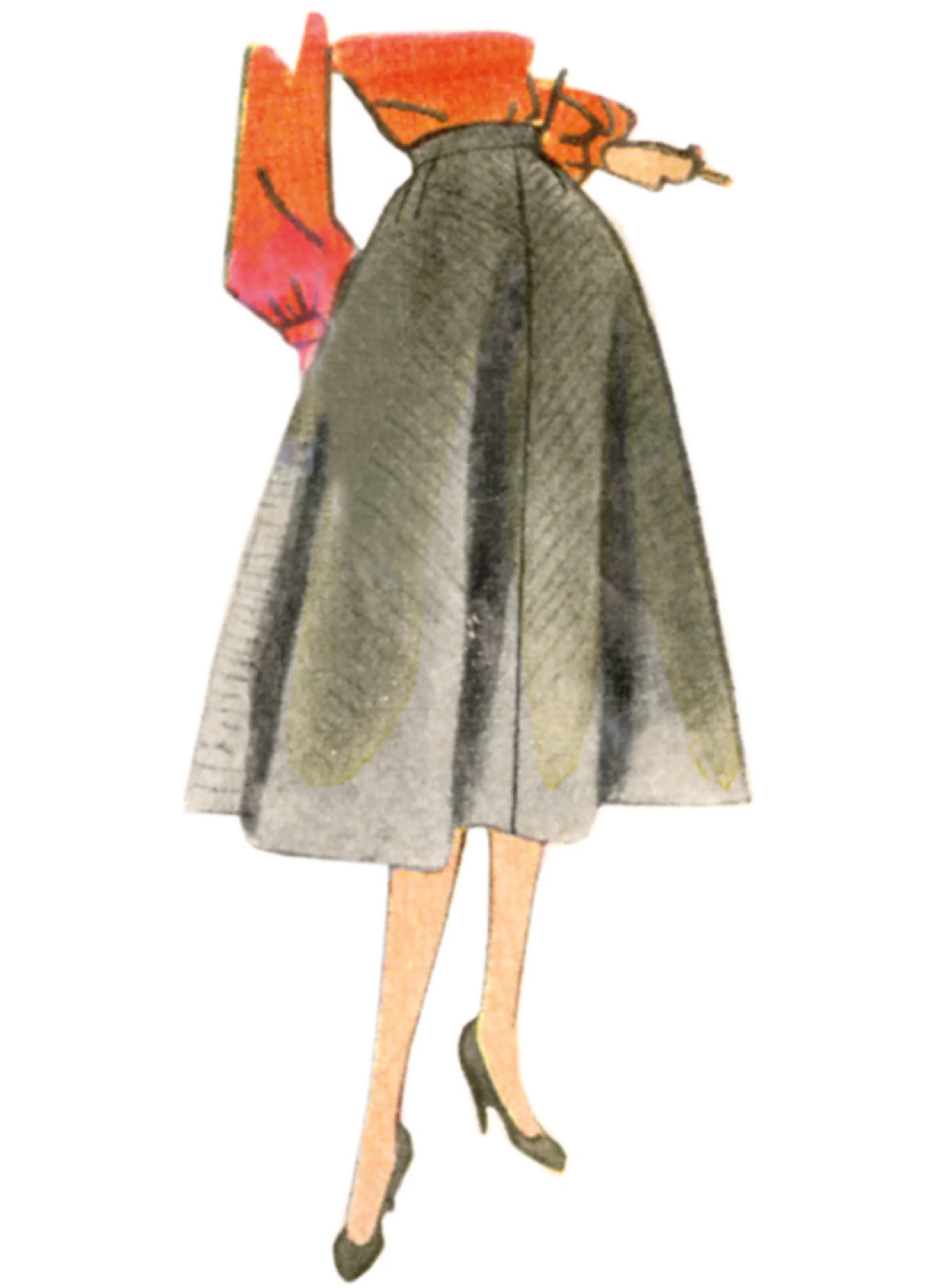 Simplicity Vintage Skirts S3016 - Image 4