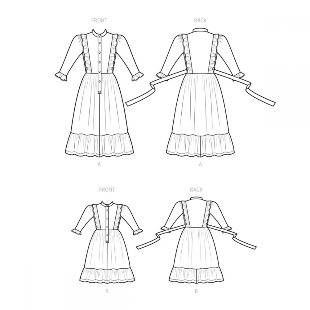 Simplicity Women/Child Dresses S9653 - Image 10