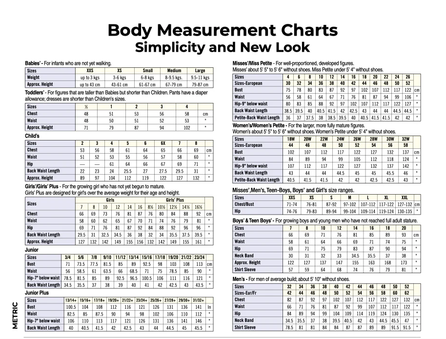 Simplicity Women/Men/Teen Jean Jacket S8845 - Image 7