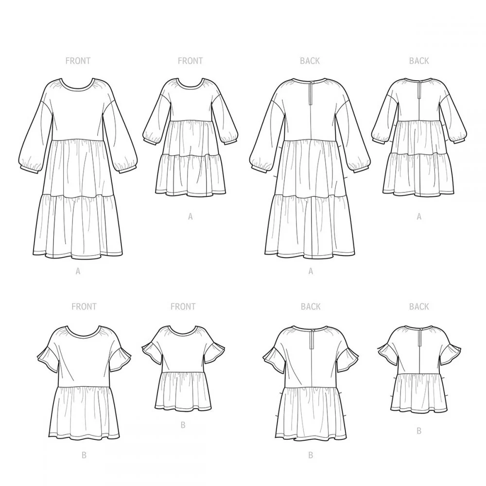 Simplicity Women's/Child Dress and Top S9454 - Image 7