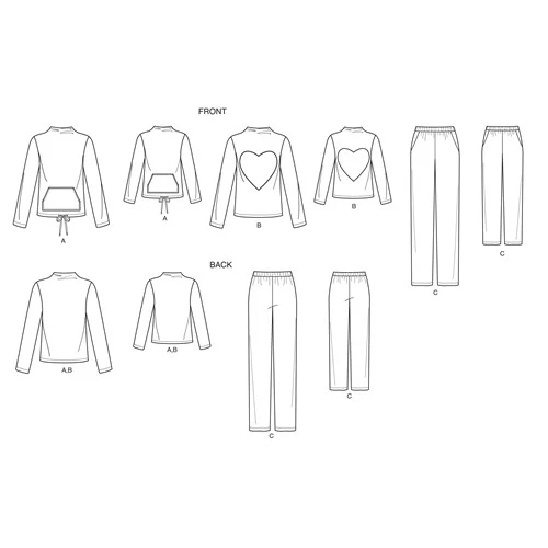 Simplicity Women's/Girl's Nightwear S9019 - Image 9