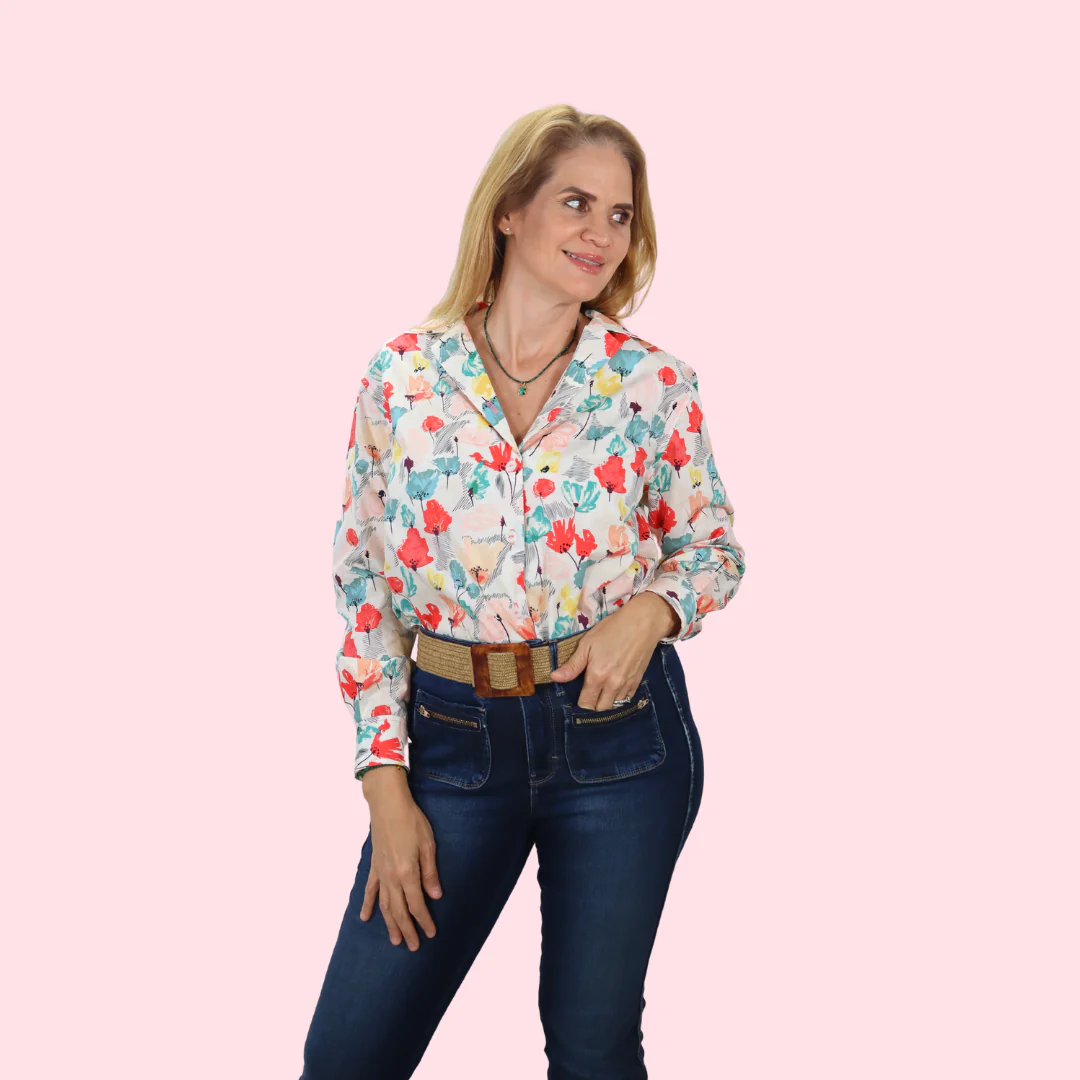 Sirena Patterns Juany Shirt - Printed copy shop (+£7.00)
