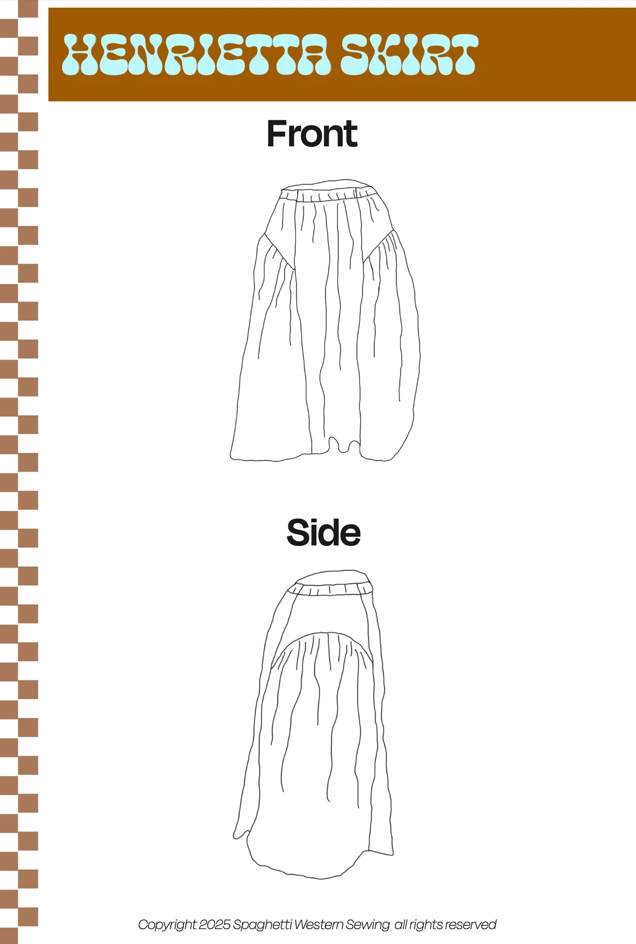 Spaghetti Western Sewing Henrietta Skirt - Image 4