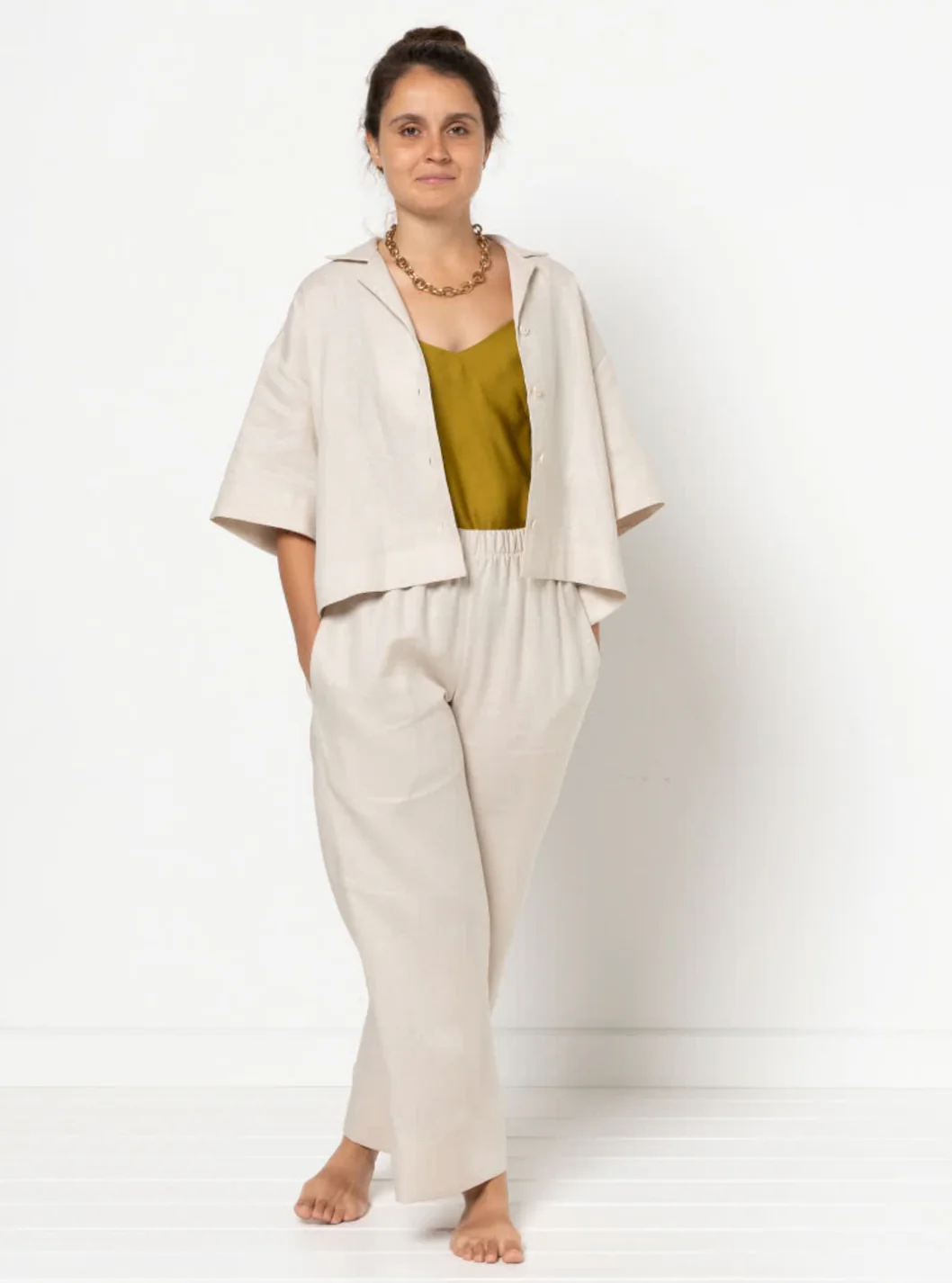 Style Arc Albie Woven Pant and Short - Image 10