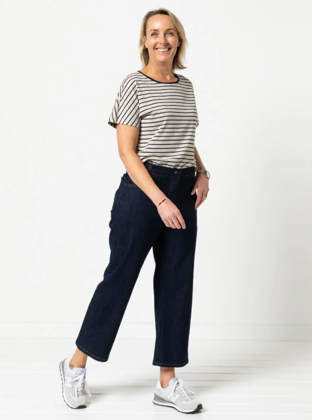 Style Arc Besharl Knit Tee - Image 6