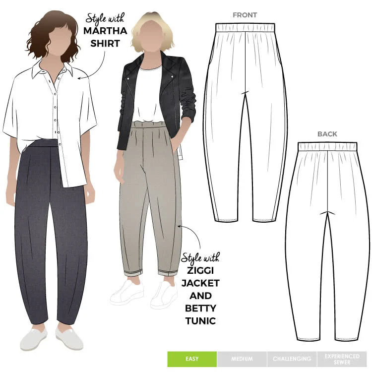 Style Arc Bob Woven Pant - Image 9