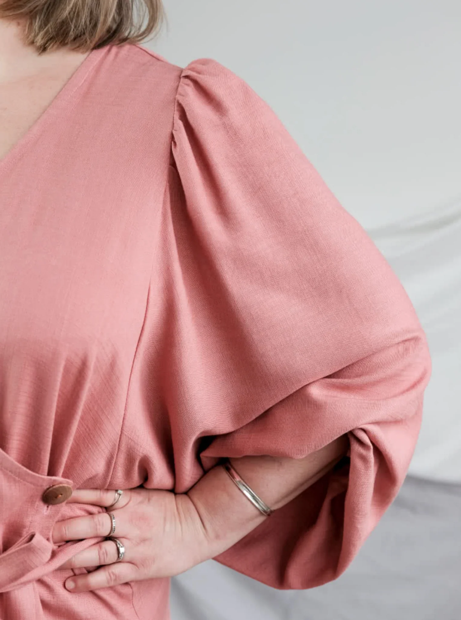 Style Arc Brigid Wrap Dress - Image 8