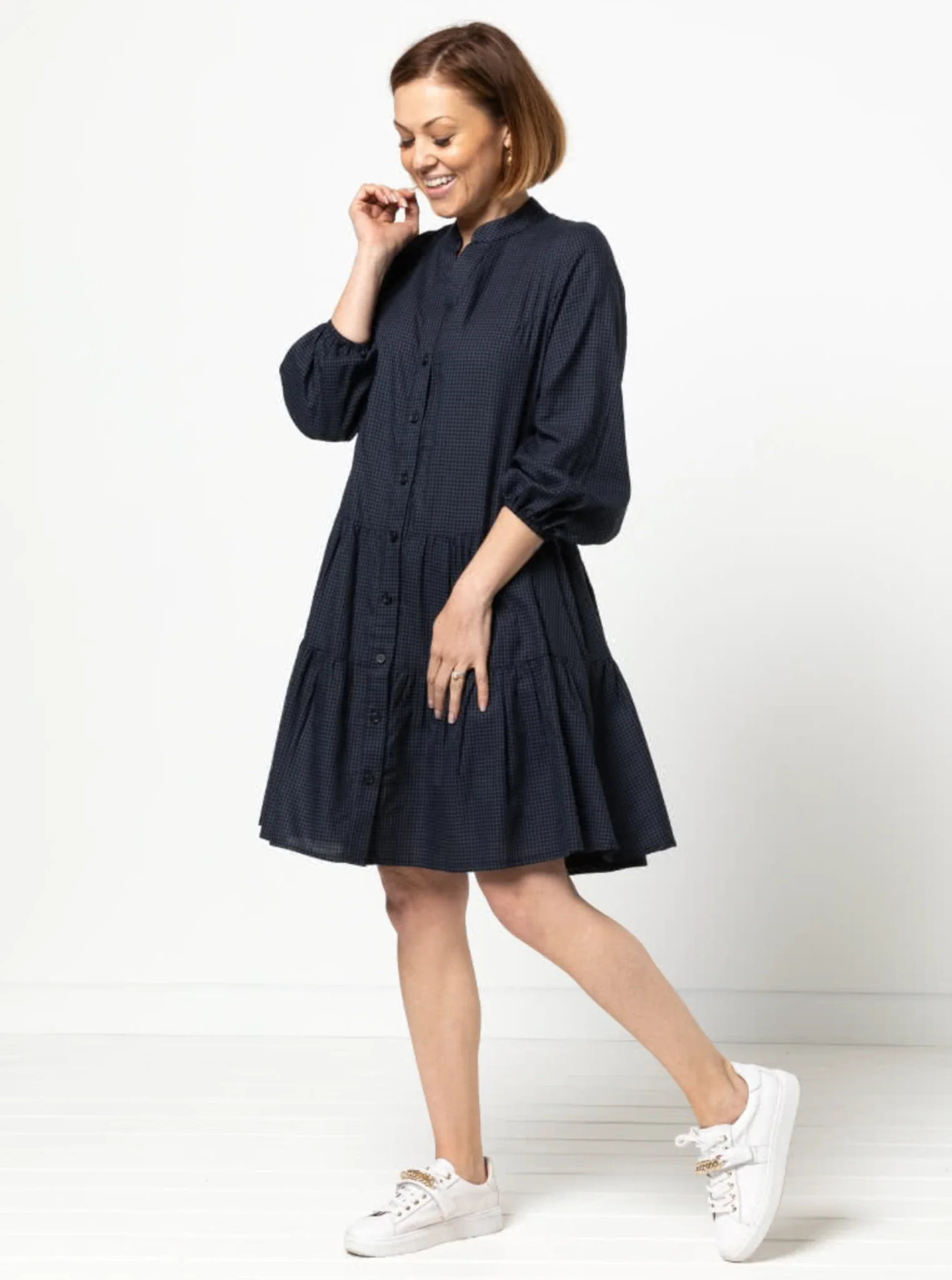 Style Arc Emerson Woven Dress - Image 7