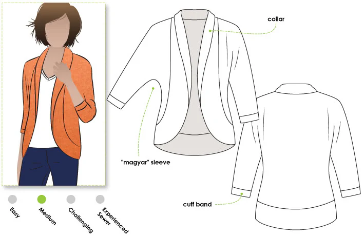 Style Arc Fiona Knit Top - Image 2