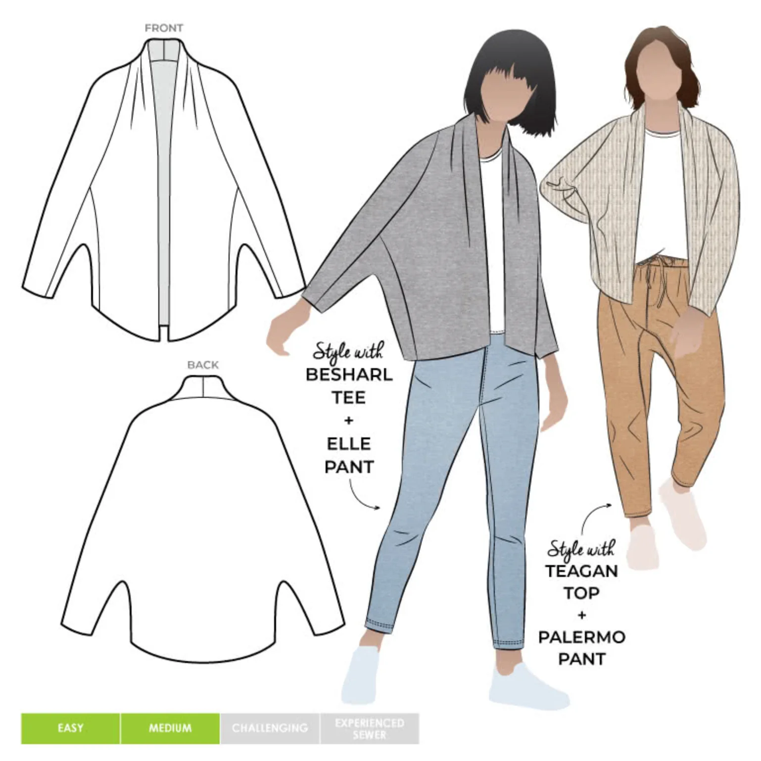Style Arc Palermo Knit Jacket - Image 10
