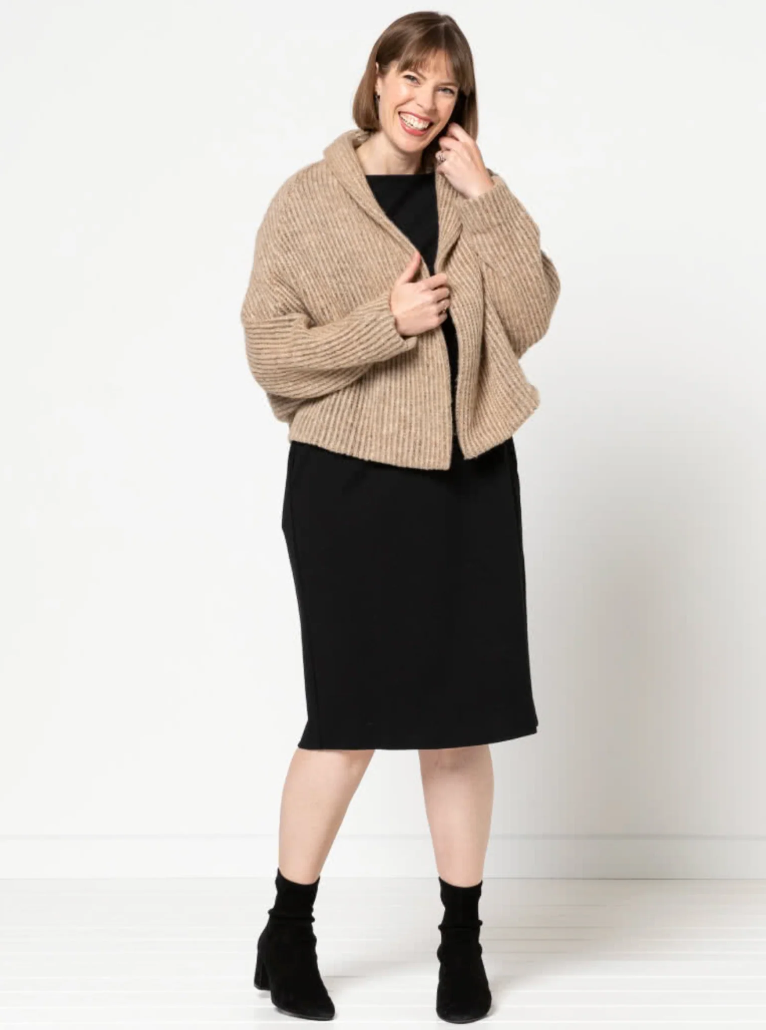 Style Arc Palermo Knit Jacket - Image 2