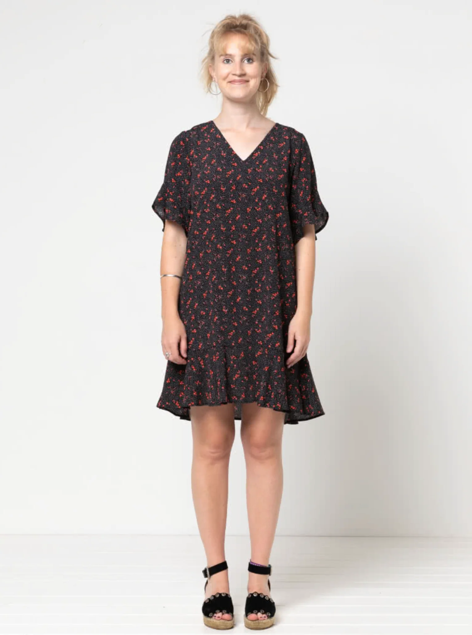 Style Arc Pixie Woven Dress - Image 4