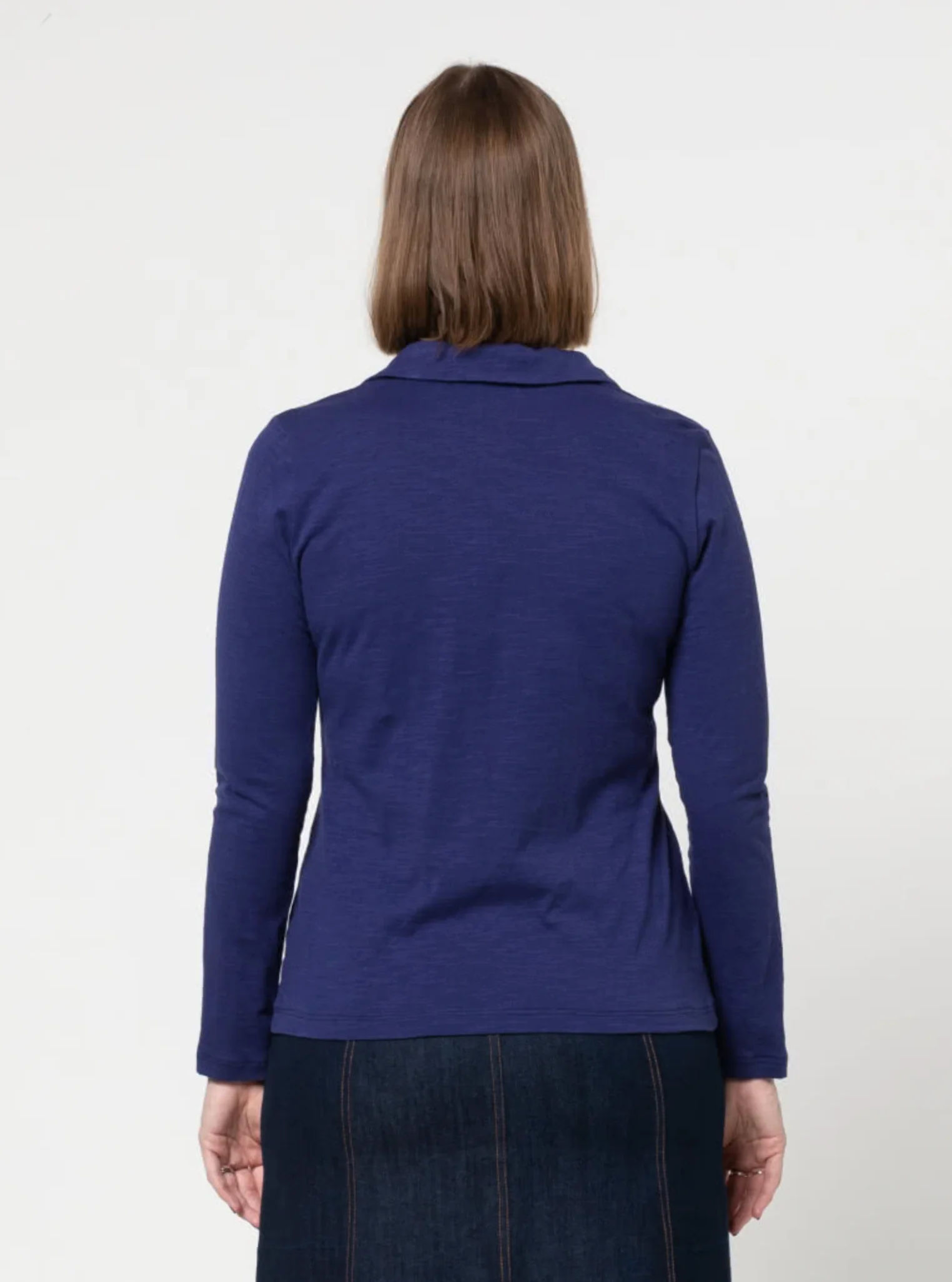 Style Arc Raph Knit Polo Top - Image 4