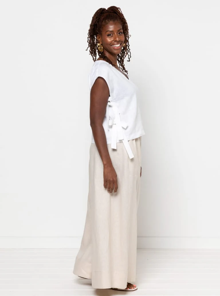 Style Arc Rumi Woven Skirt and Pant - Image 10
