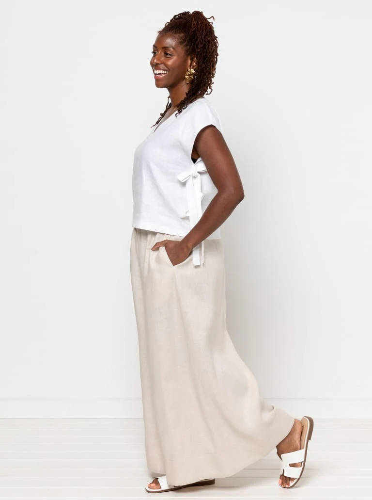 Style Arc Rumi Woven Skirt and Pant - Image 11
