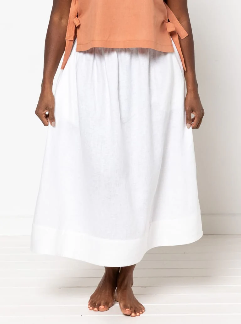 Style Arc Rumi Woven Skirt and Pant - Image 3