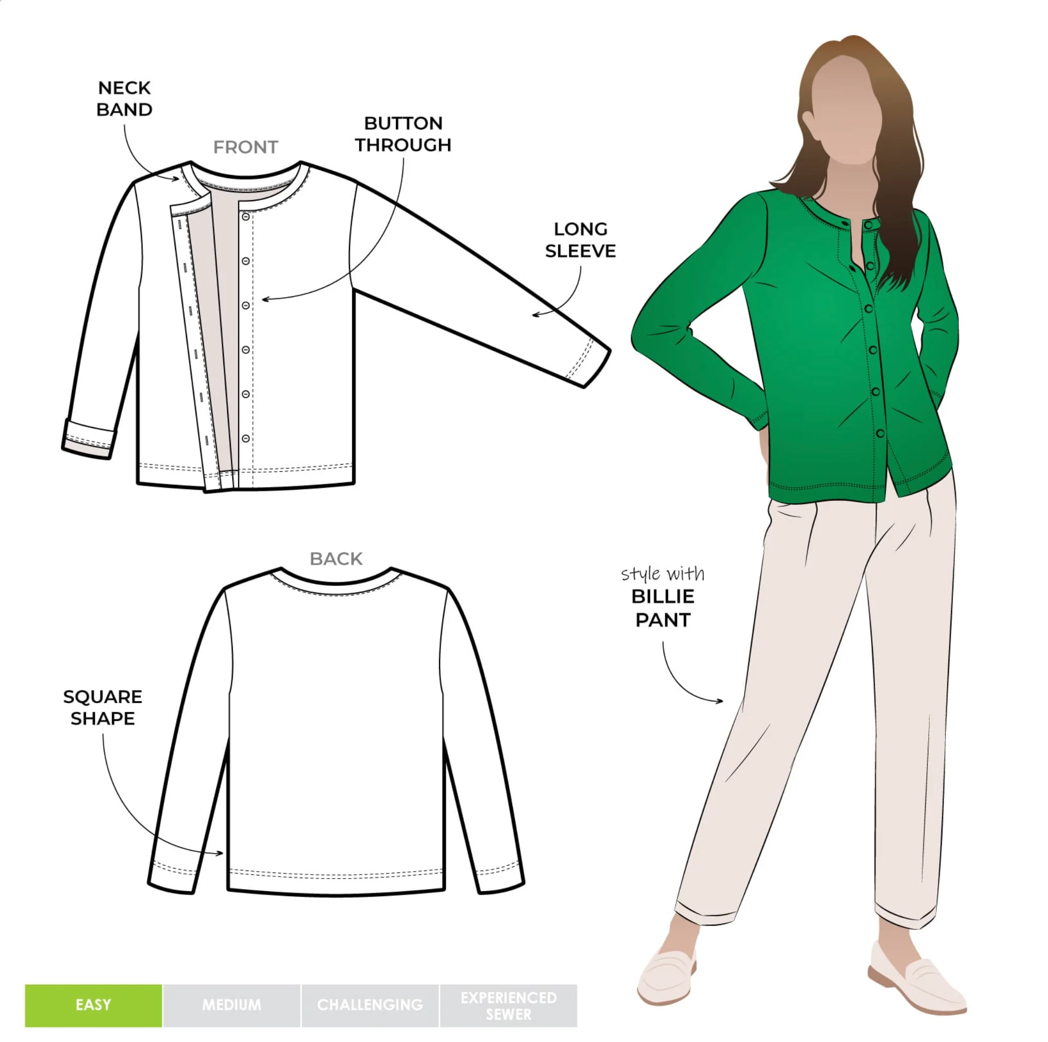 Style Arc Saskia Knit Cardi - Image 9