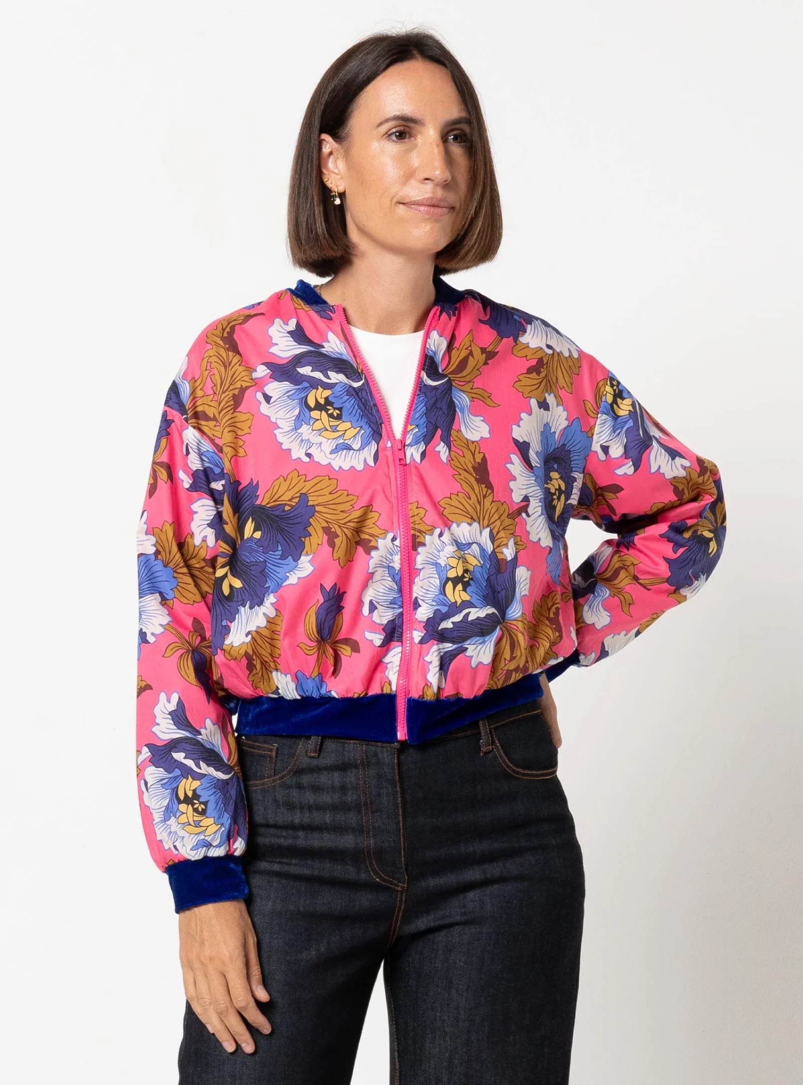 Style Arc Sid Bomber Jacket - Image 11