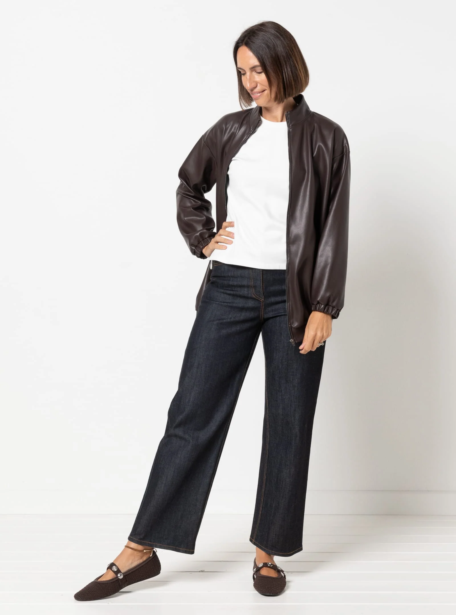 Style Arc Sid Bomber Jacket - Image 3