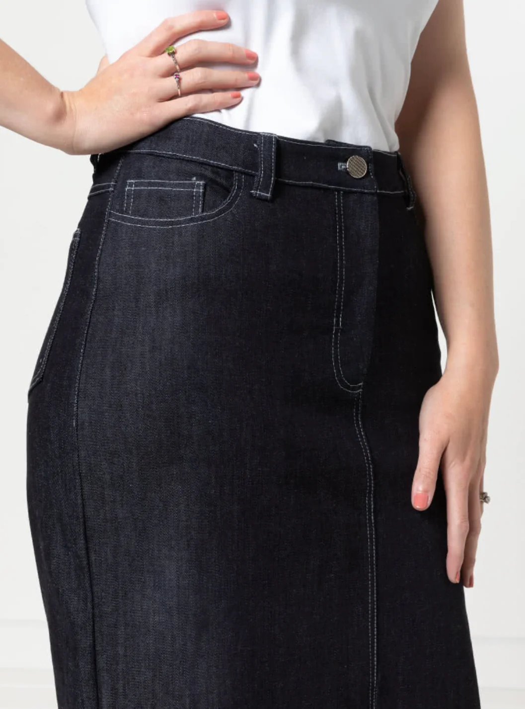 Style Arc Tommie Jeans Skirt - Image 5