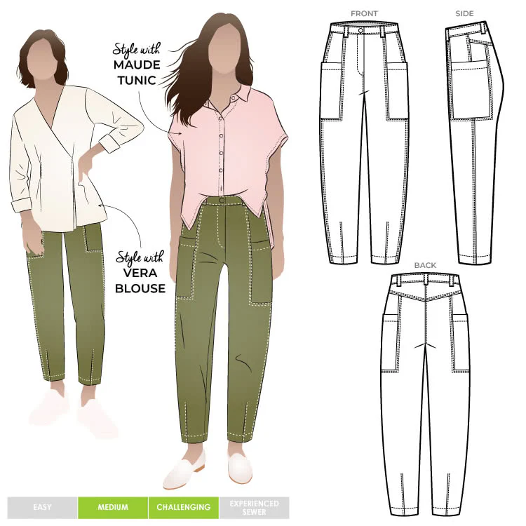 Style Arc Victor Woven Jean - Image 6
