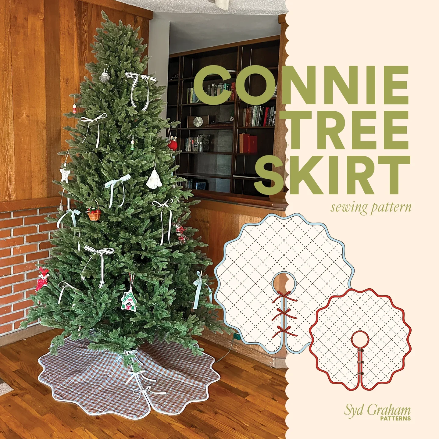 Syd Graham Patterns Connie Tree Skirt - Image 11