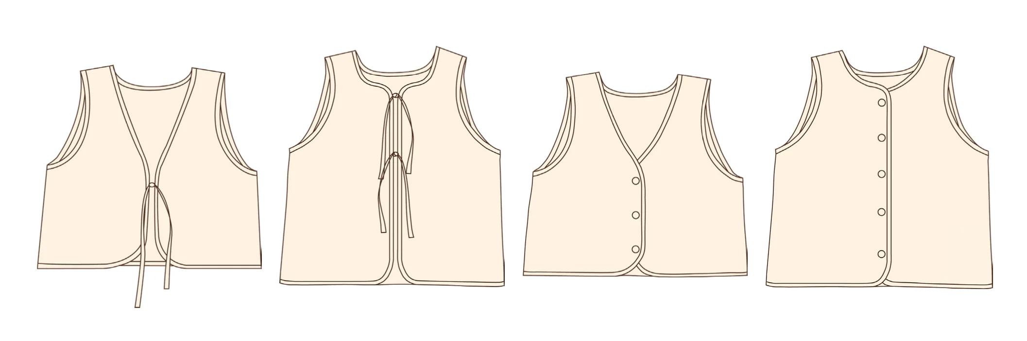 Syd Graham Patterns Ruby Vest - Image 10