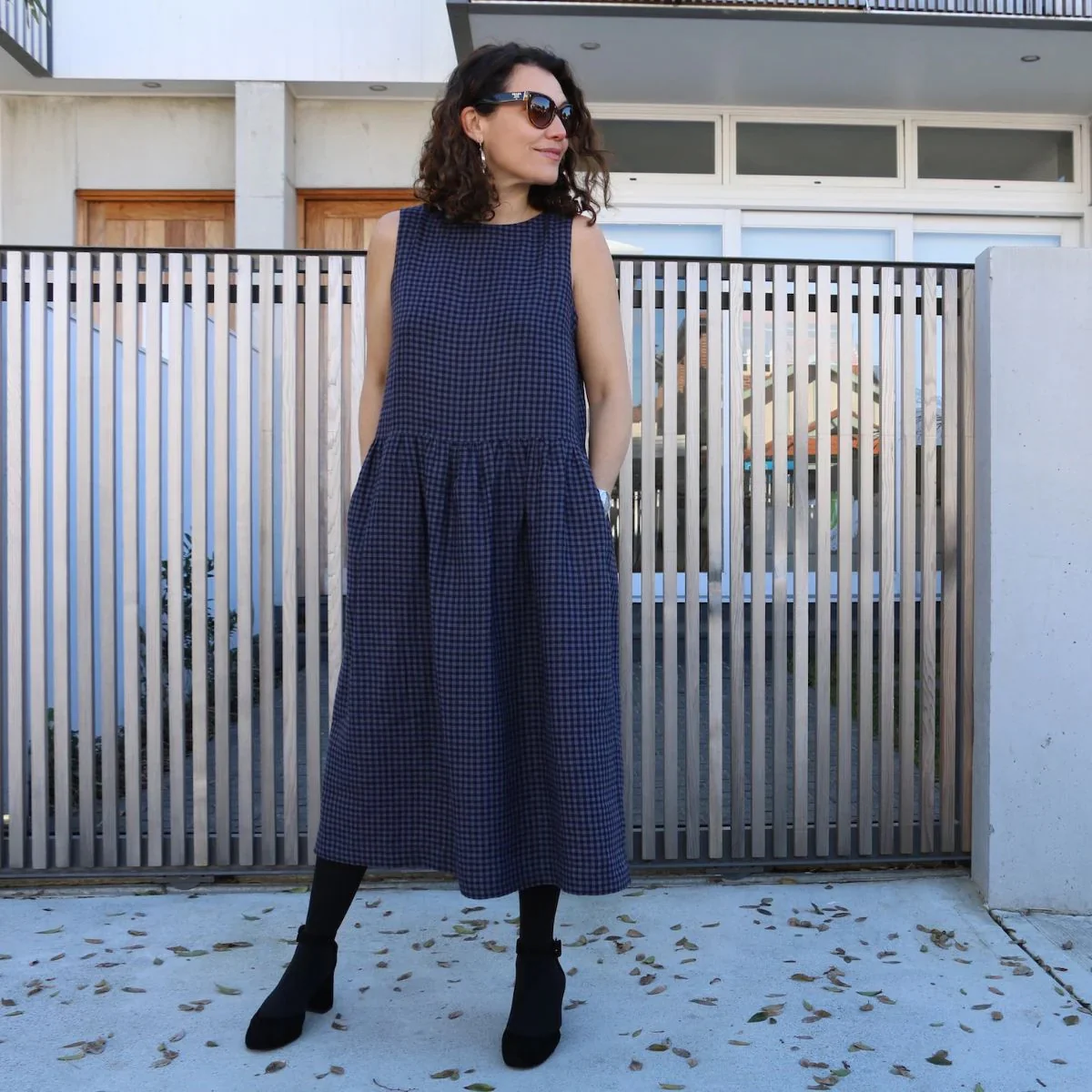 Tessuti Fabrics Felicia Pinafore Dress - Image 2