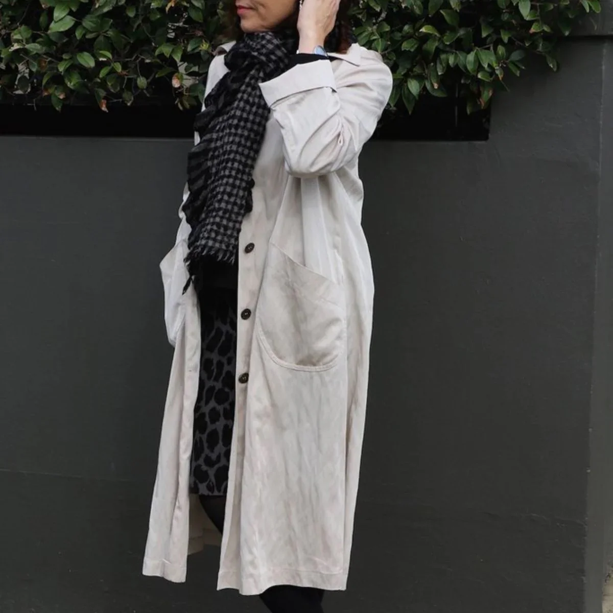Tessuti Fabrics Melbourne Trench Coat - Image 11