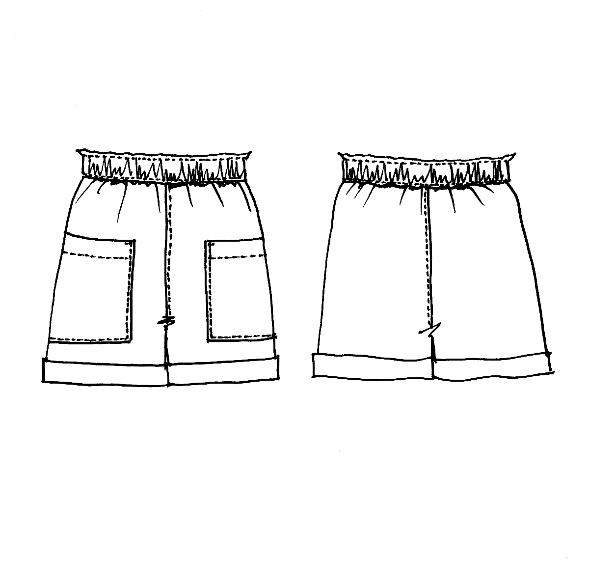 Tessuti Fabrics Sonia Shorts - Image 9