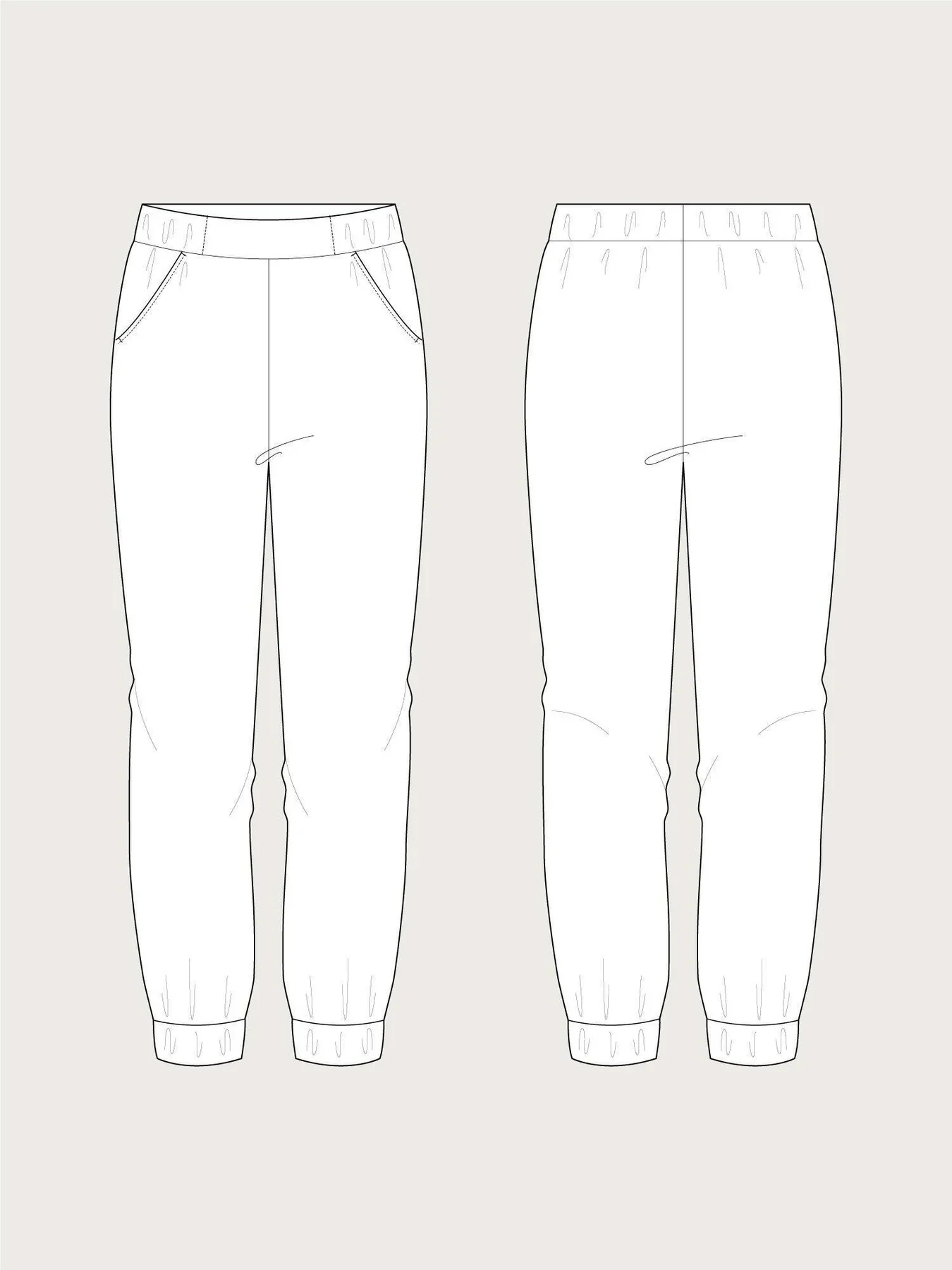 The Assembly Line Almost Long Trousers - Image 5