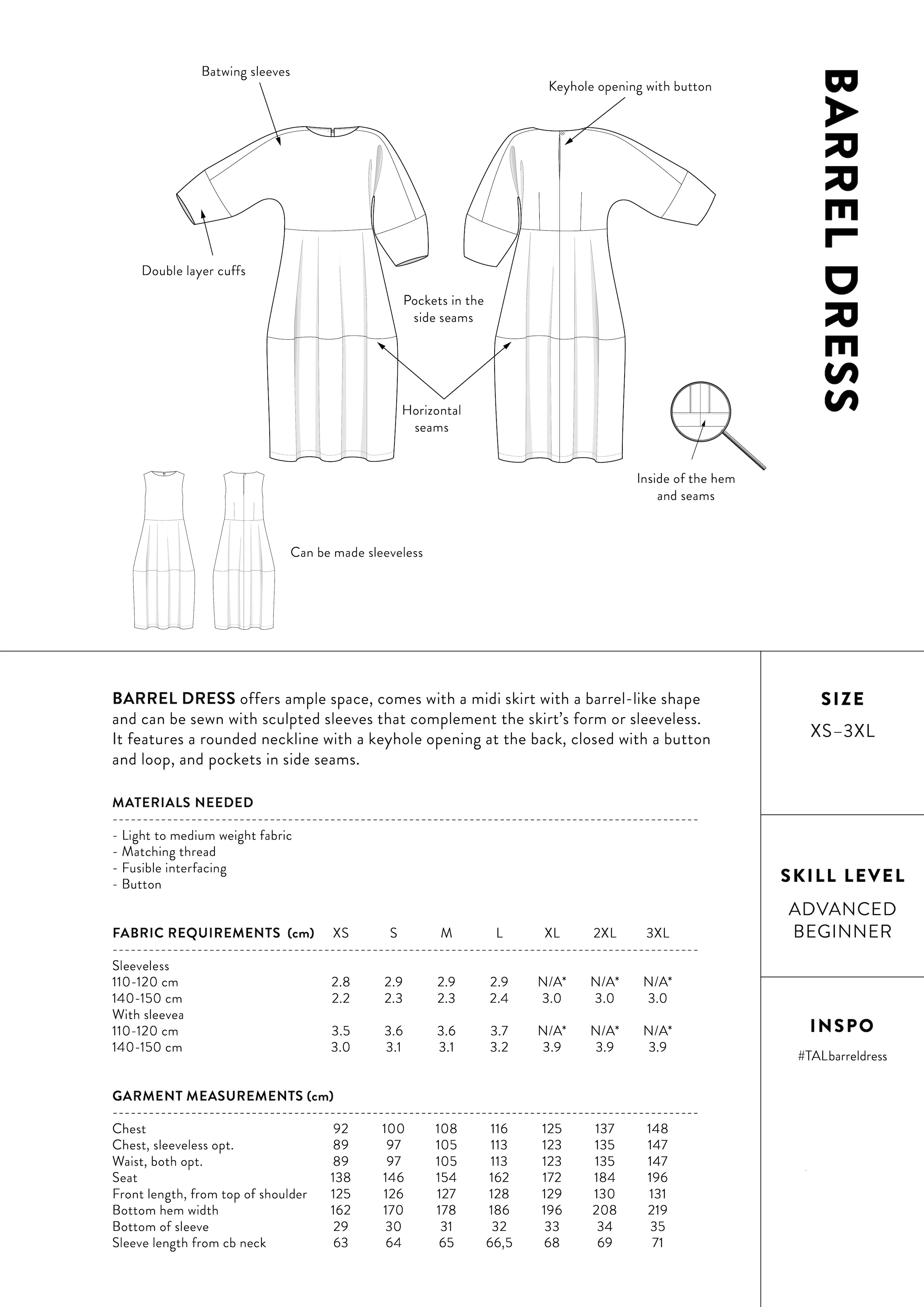 The Assembly Line Barrel Dress - Image 14