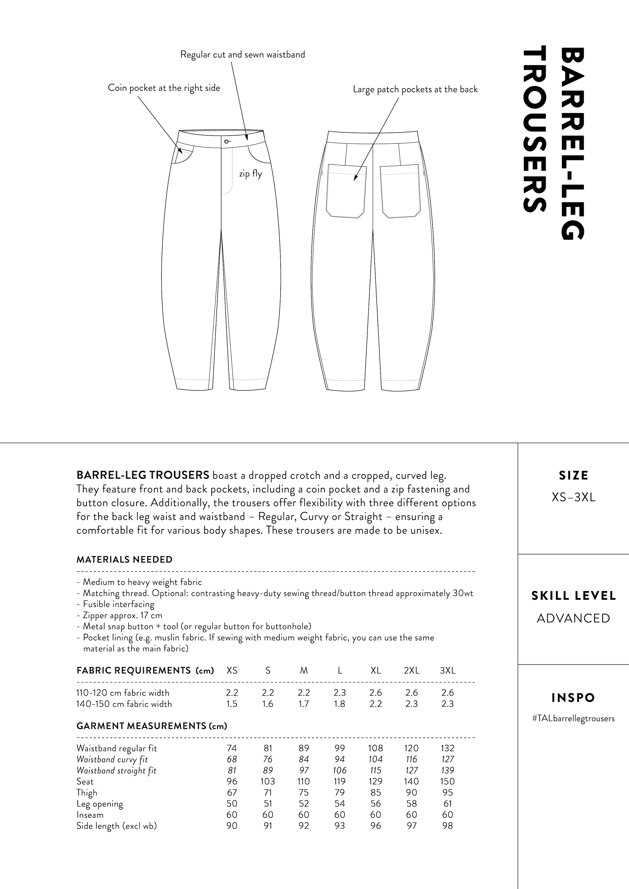The Assembly Line Barrel-Leg Trousers - Image 11