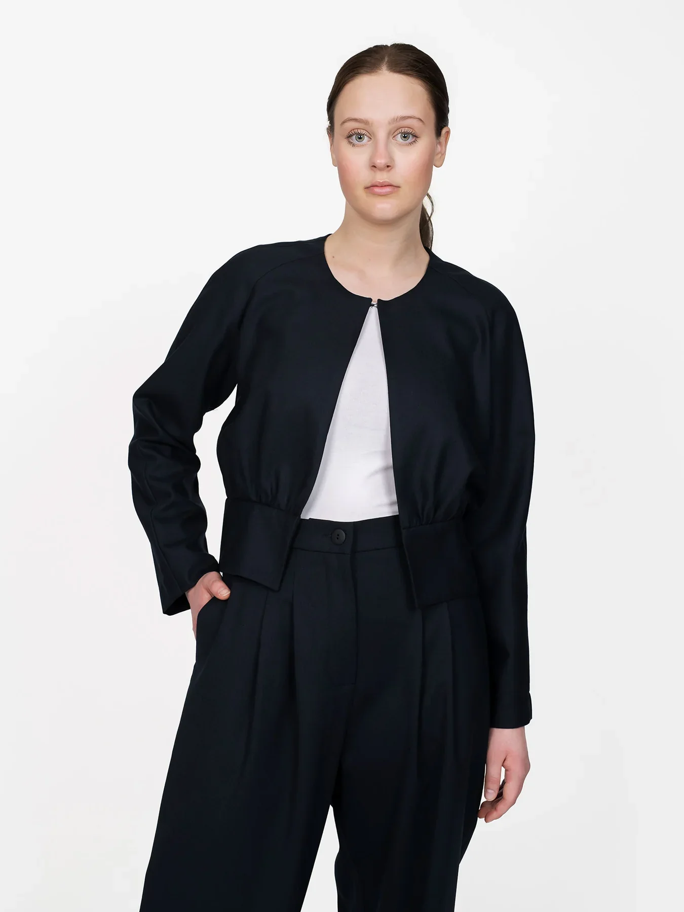 The Assembly Line Cropped Jacket - Image 6