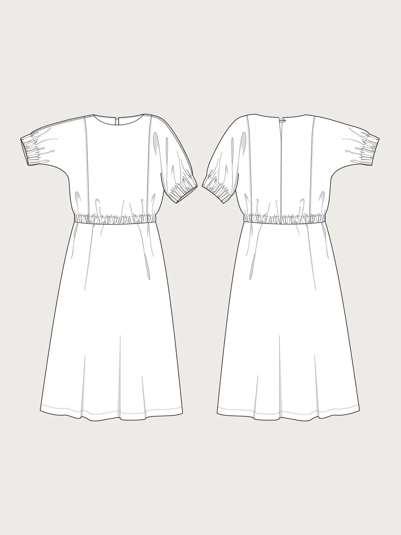 The Assembly Line Cuff Dress - Image 8