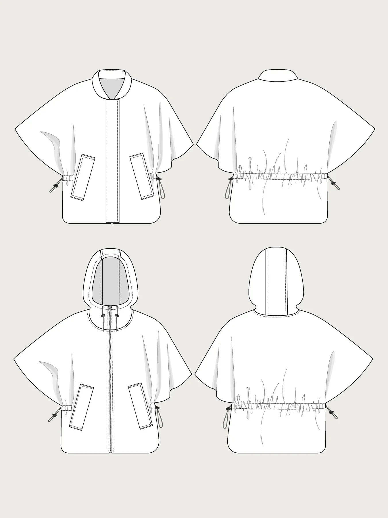 The Assembly Line Drawstring Vest - Image 10