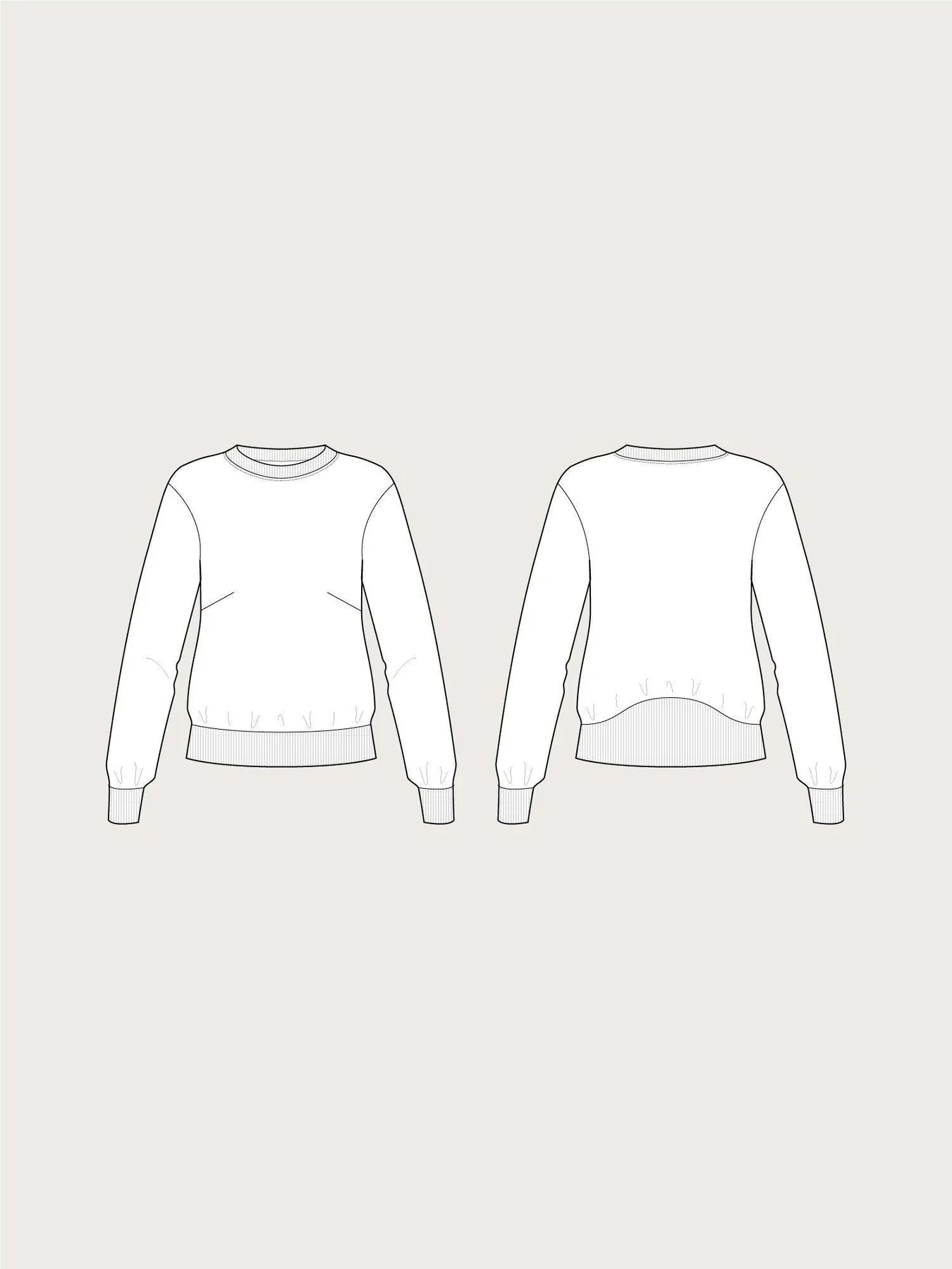 The Assembly Line High Cuff Sweater - Image 3