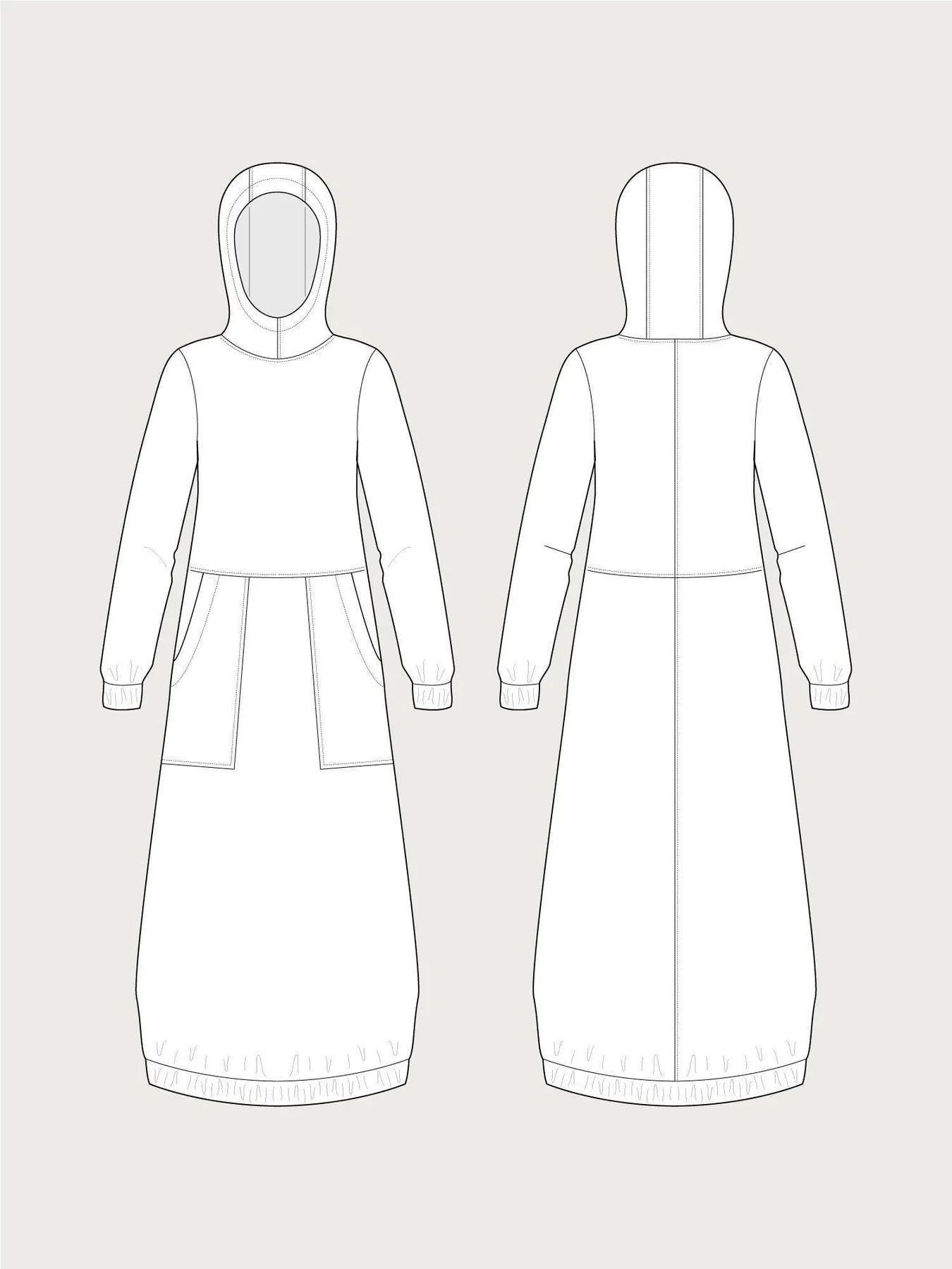 The Assembly Line Hoodie Dress - Image 6