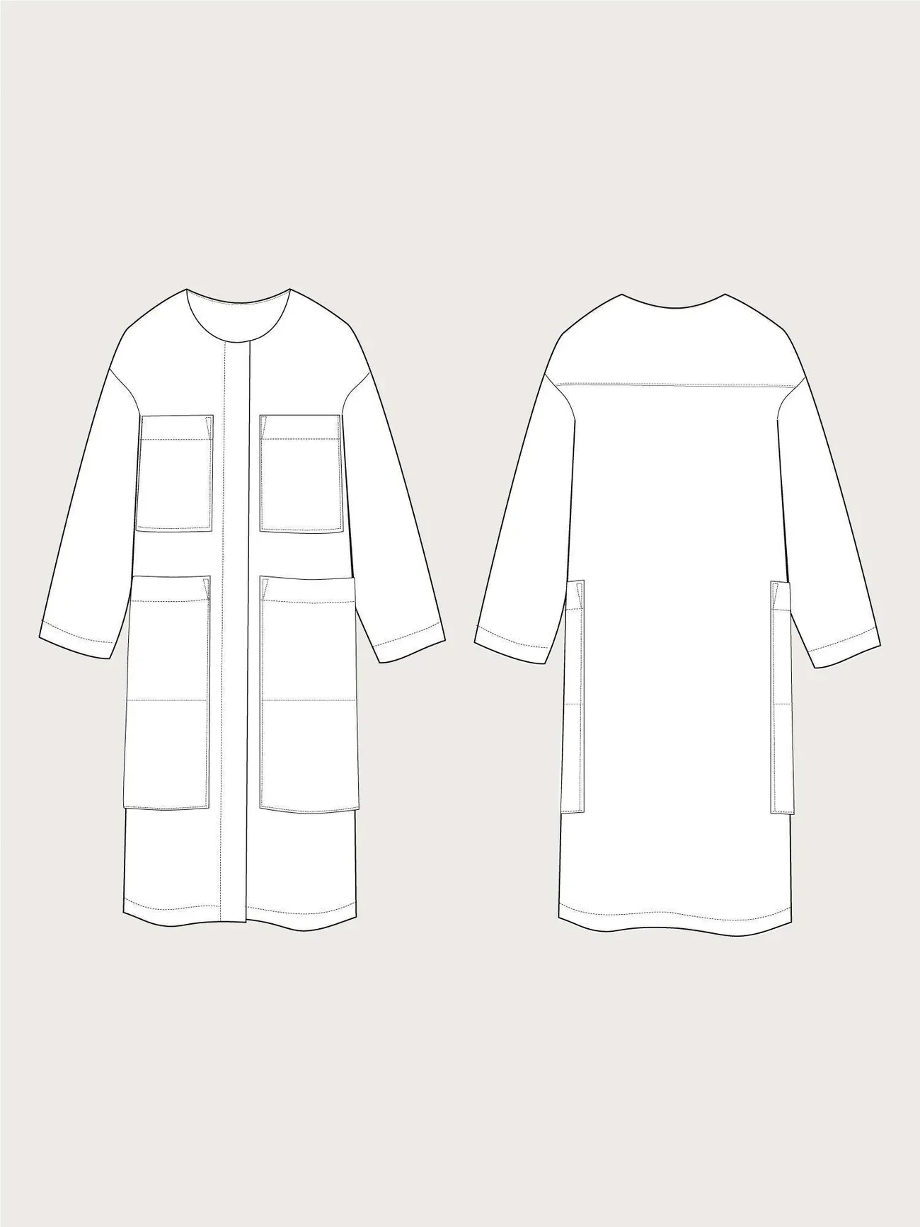 The Assembly Line Lab Coat - Image 4