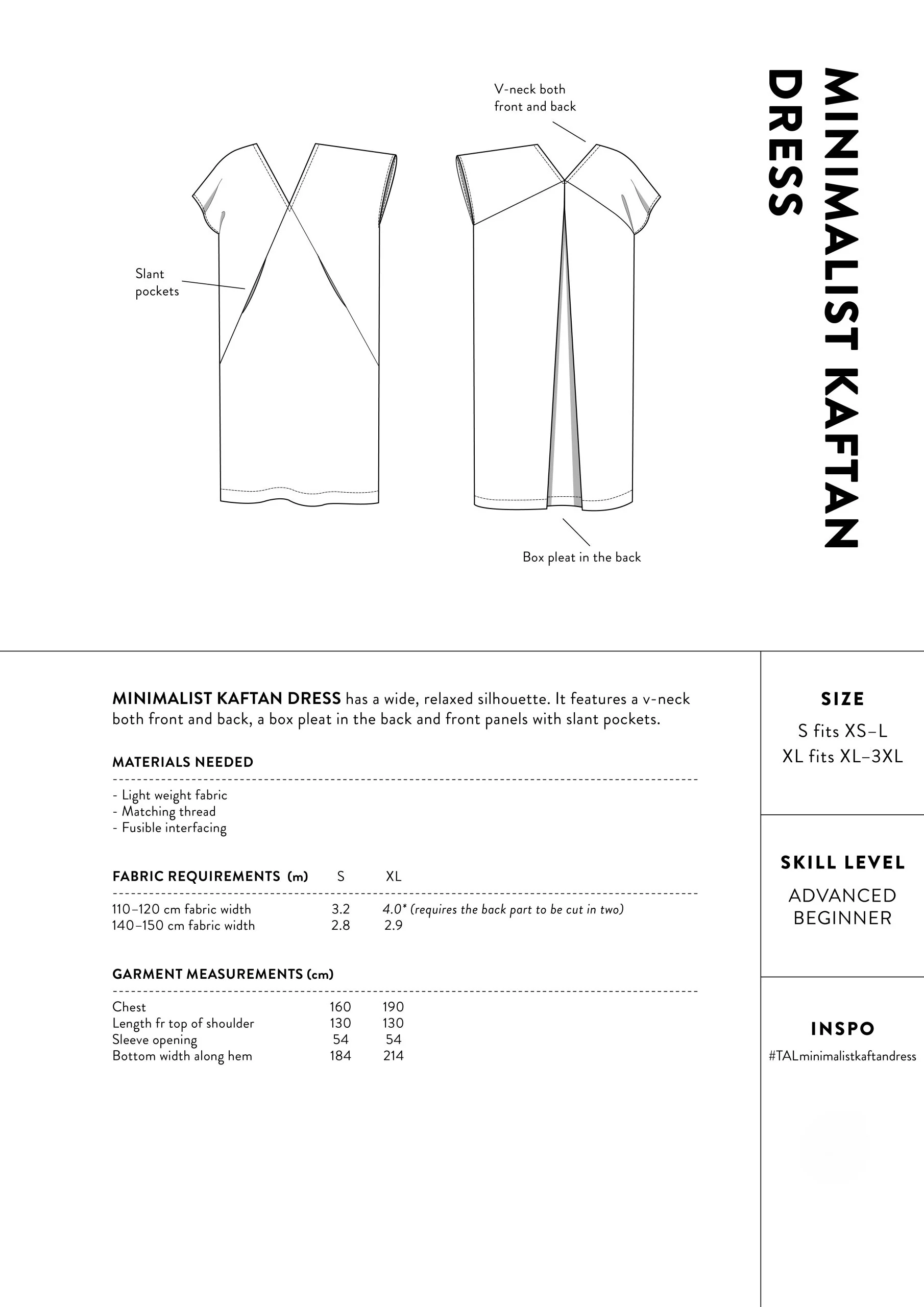 The Assembly Line Minimalist Kaftan Dress - Image 7