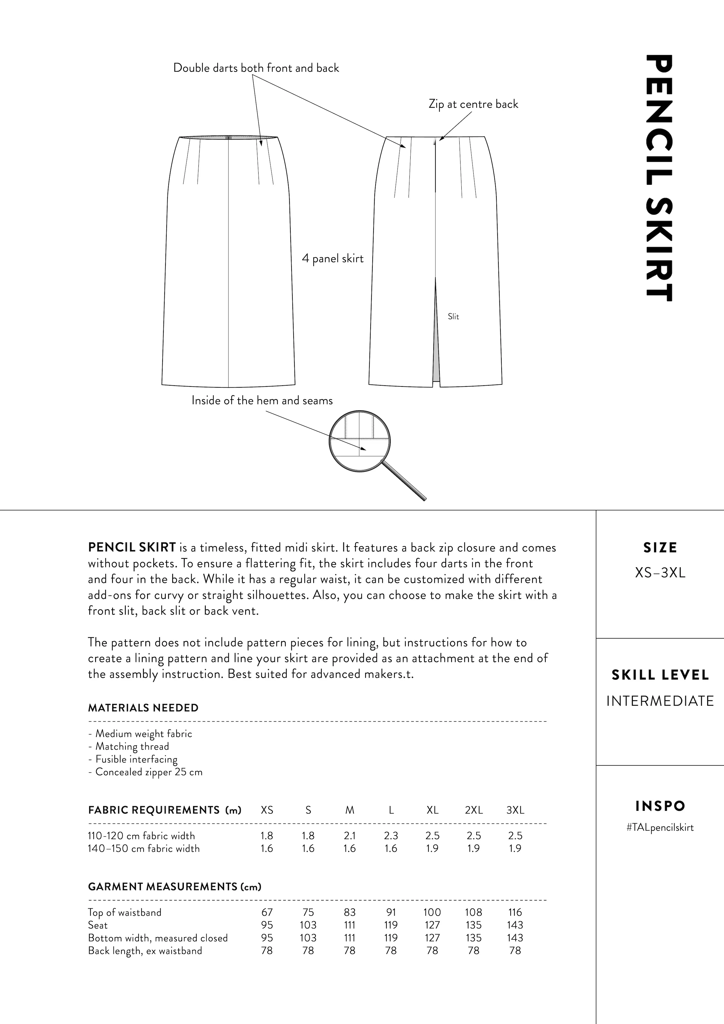 The Assembly Line Pencil Skirt - Image 12